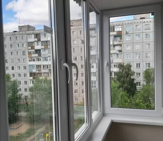 Тёплые пластиковые окна на балкон в Зеленограде